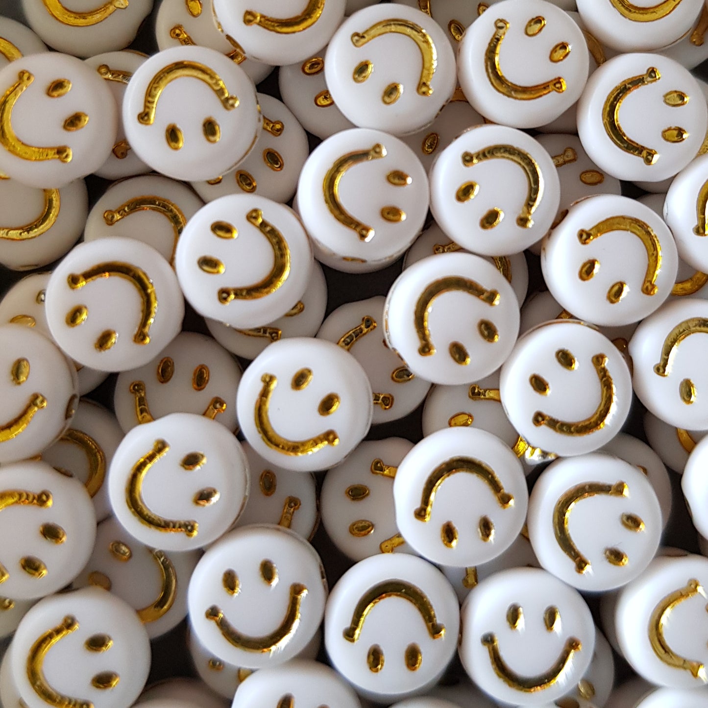 Armband 7mm Smiley