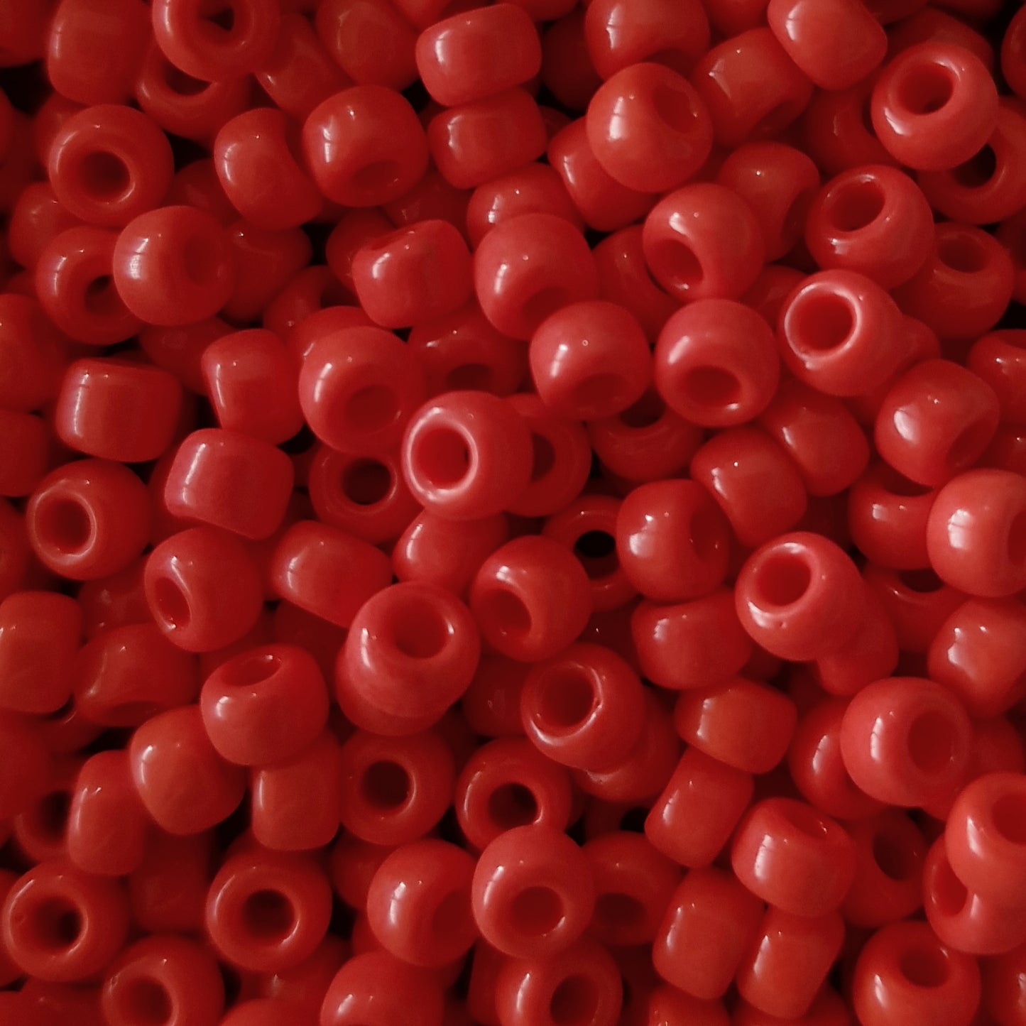 Rote Glasperlen Armband 4mm