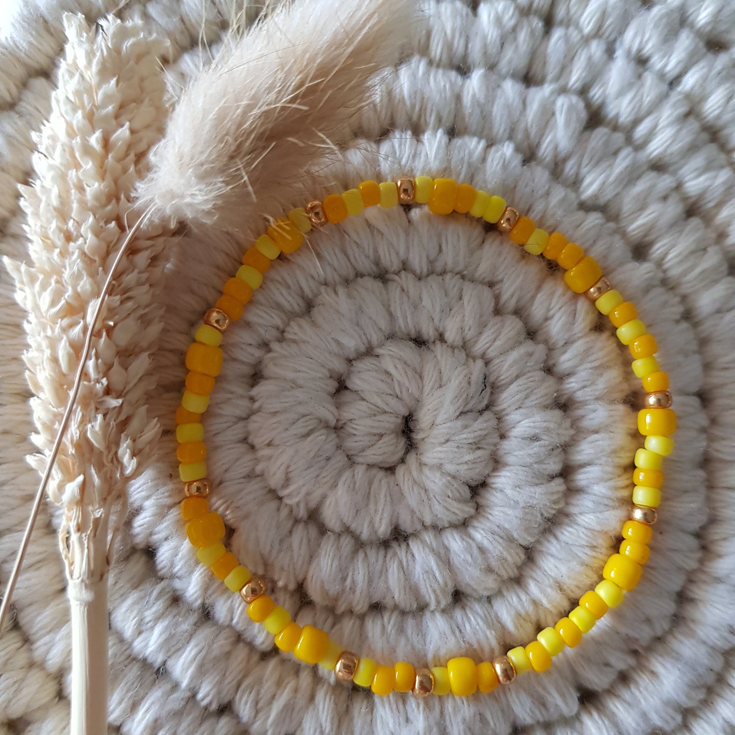 Armkette Orange 3mm 4mm