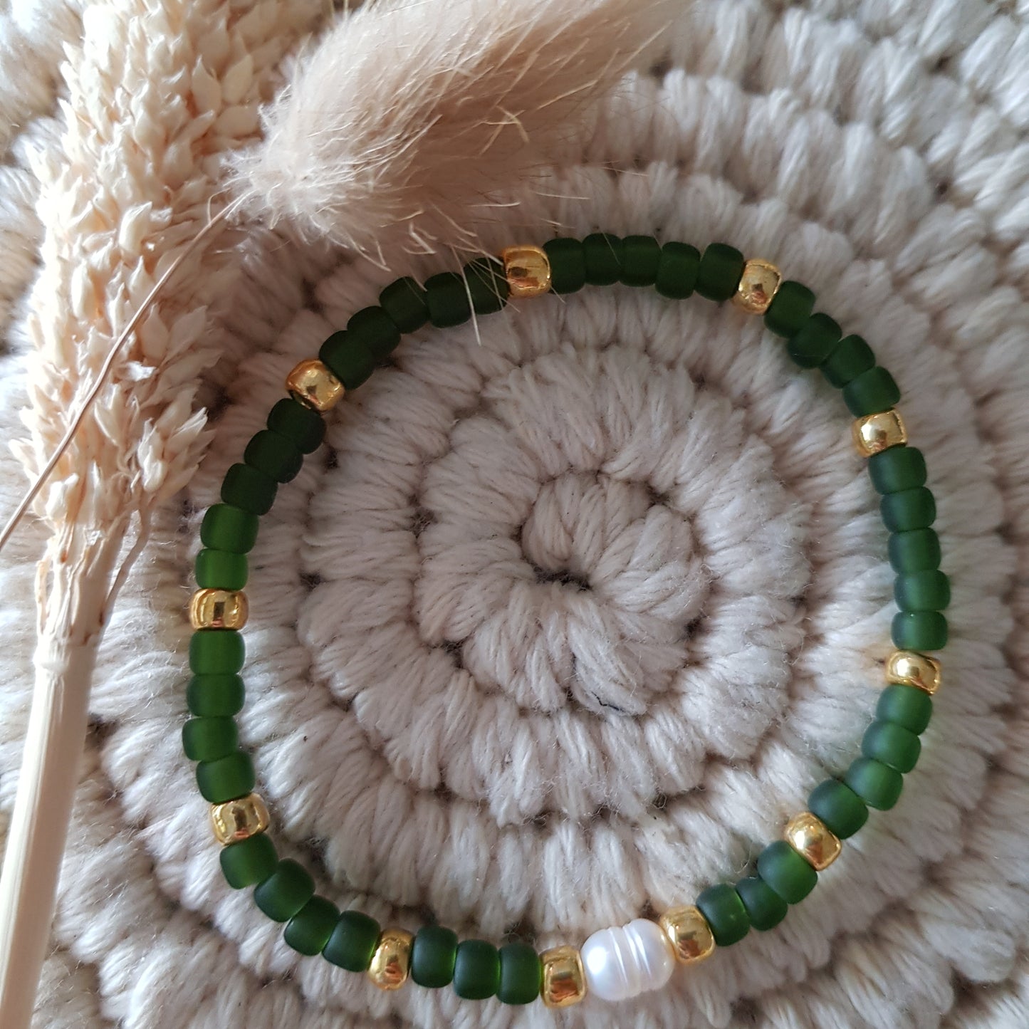Armkette 4mm DALIA mit Süßwasserperle