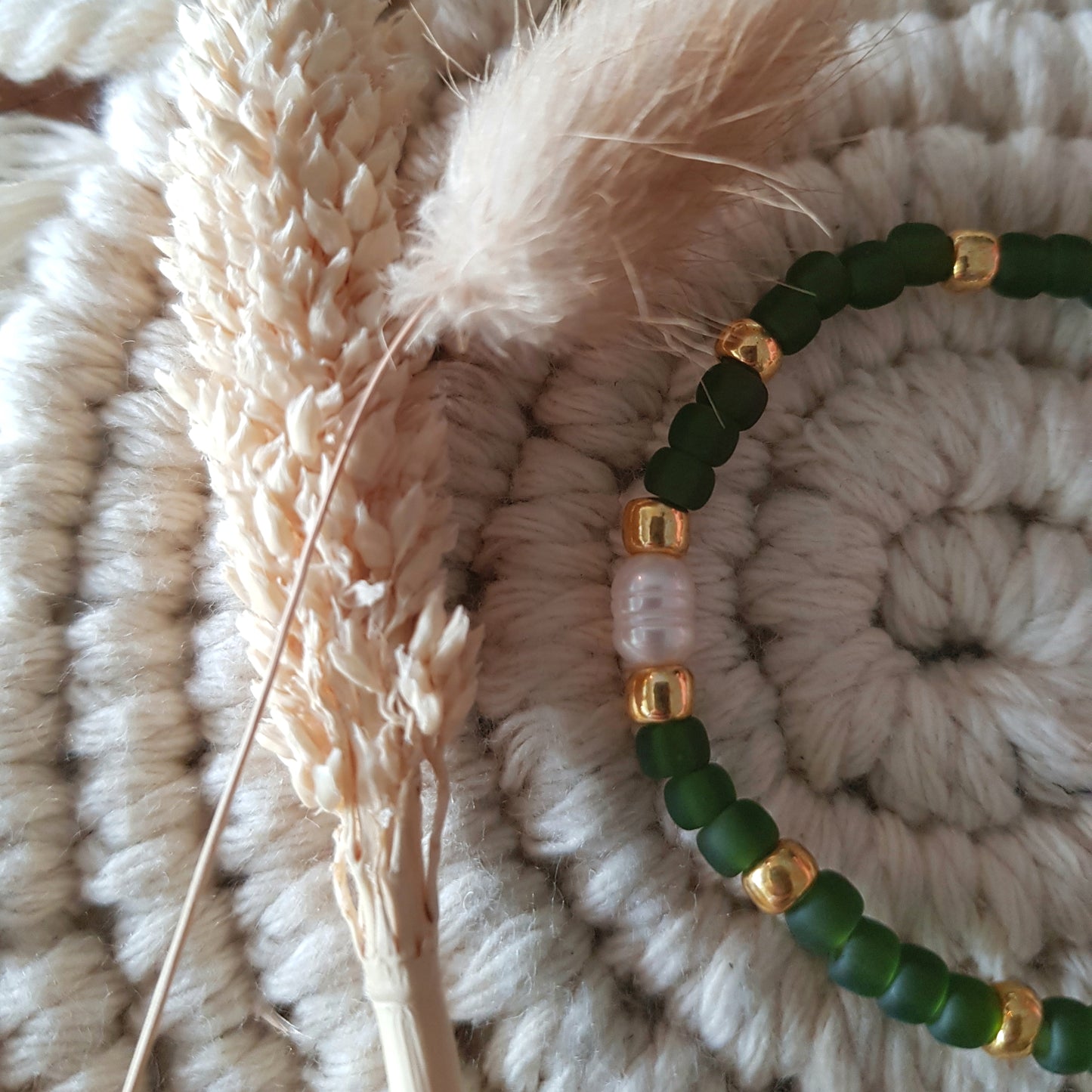 Armkette 4mm DALIA mit Süßwasserperle