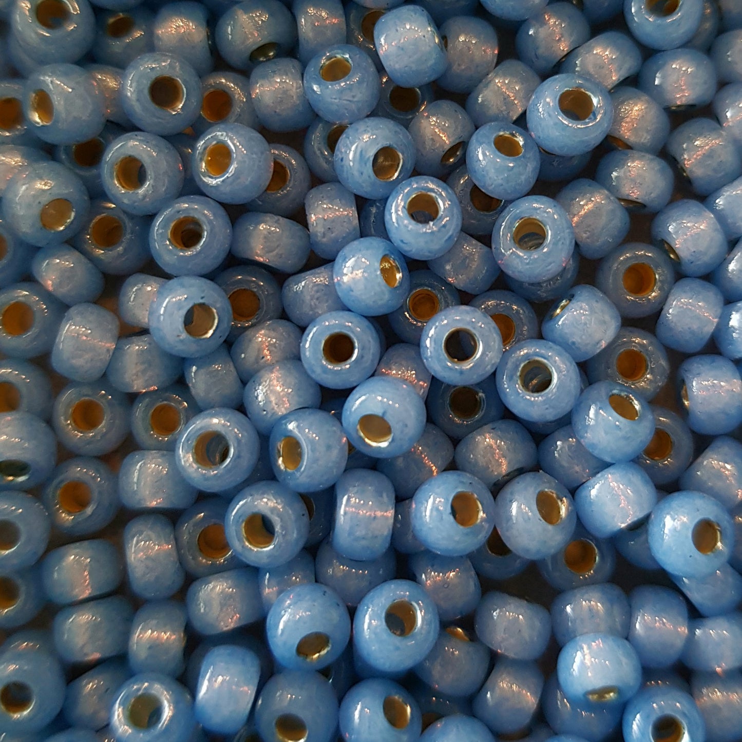 Armkette Blau 4mm Glasperlen