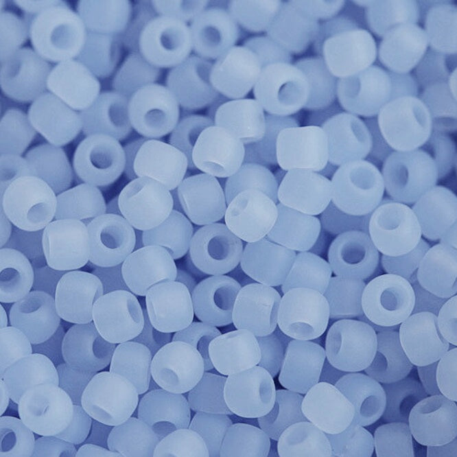 Glasperlens Blau