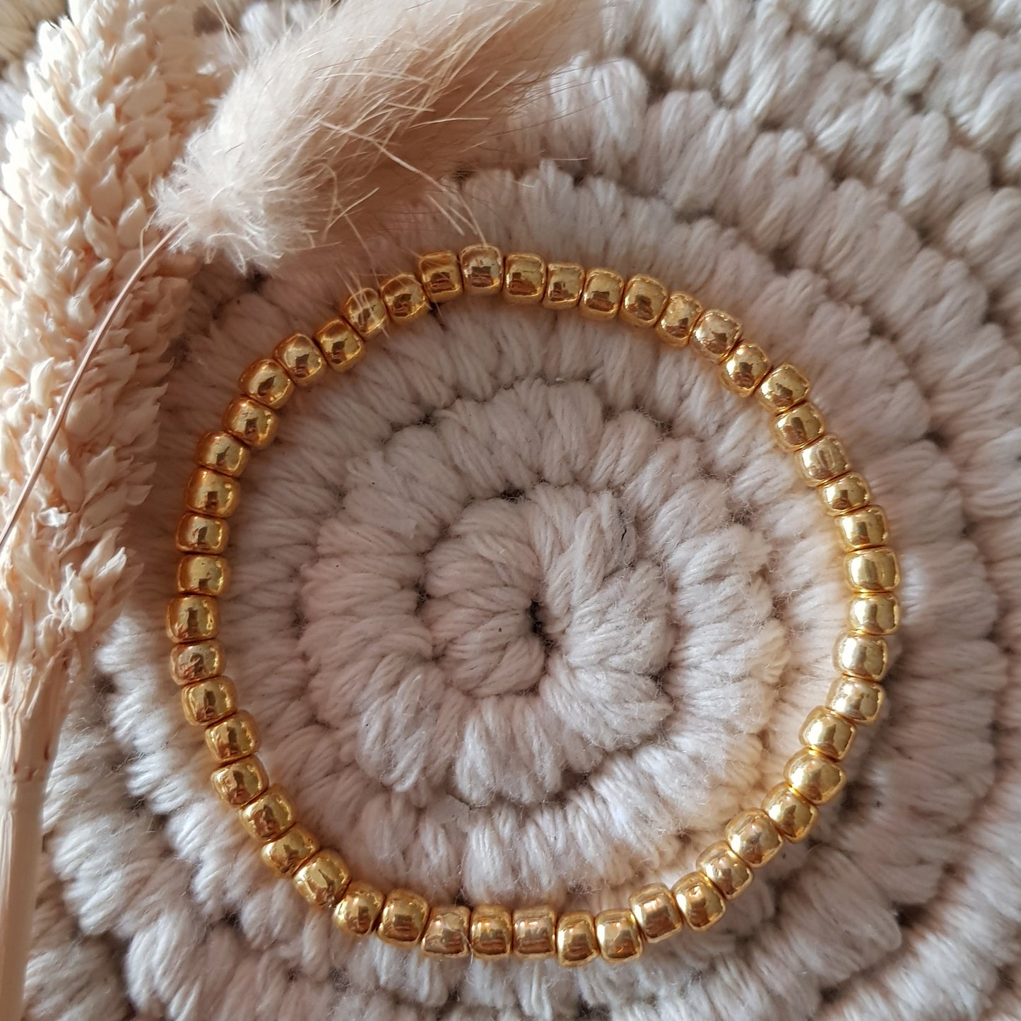 4mm Armkette IRINA – 24kt Vergoldet
