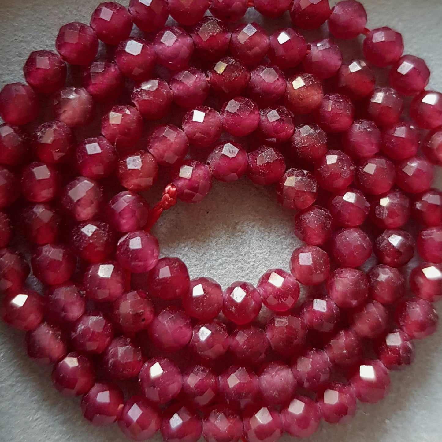 Armkette mit Rubin