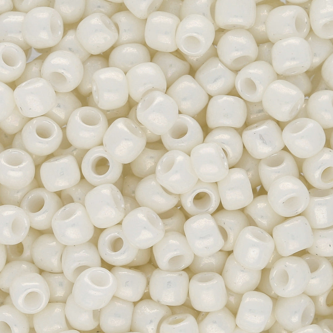 4mm Glasperlen mit Silber