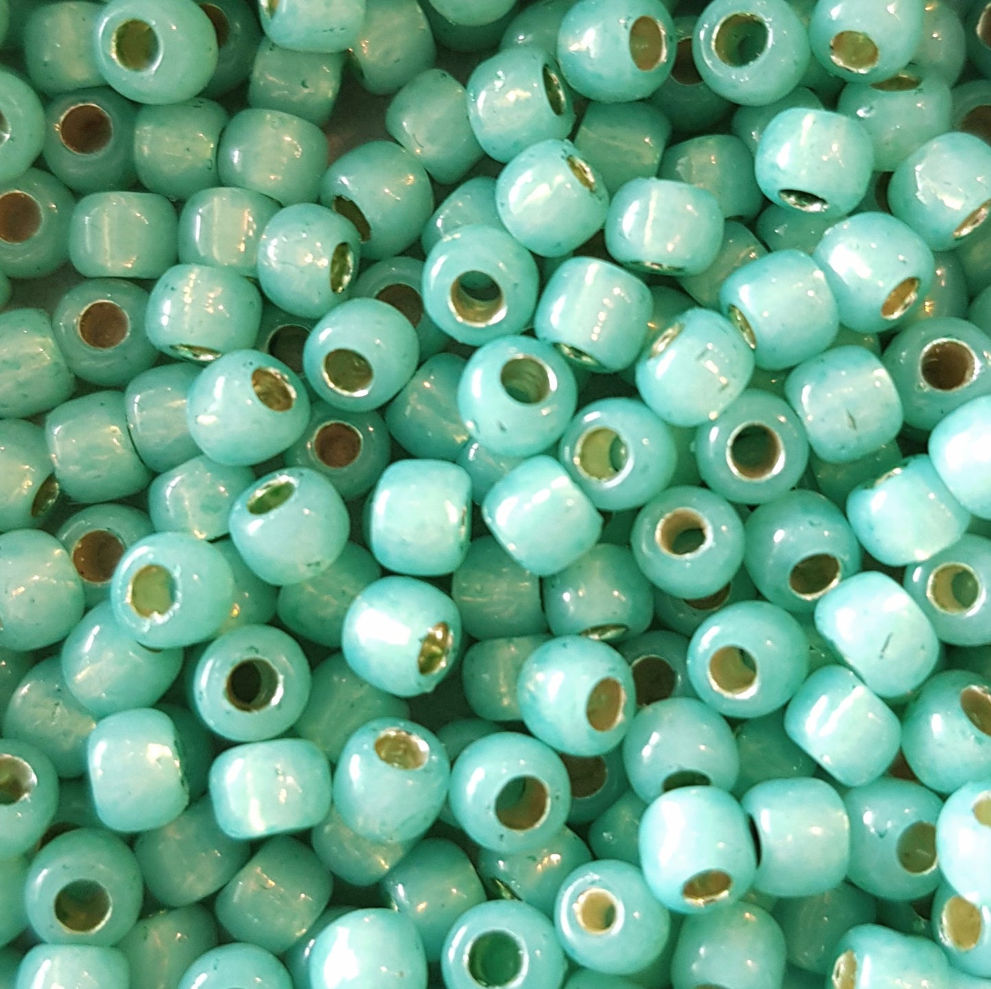 4mm Türkis Glasperlen