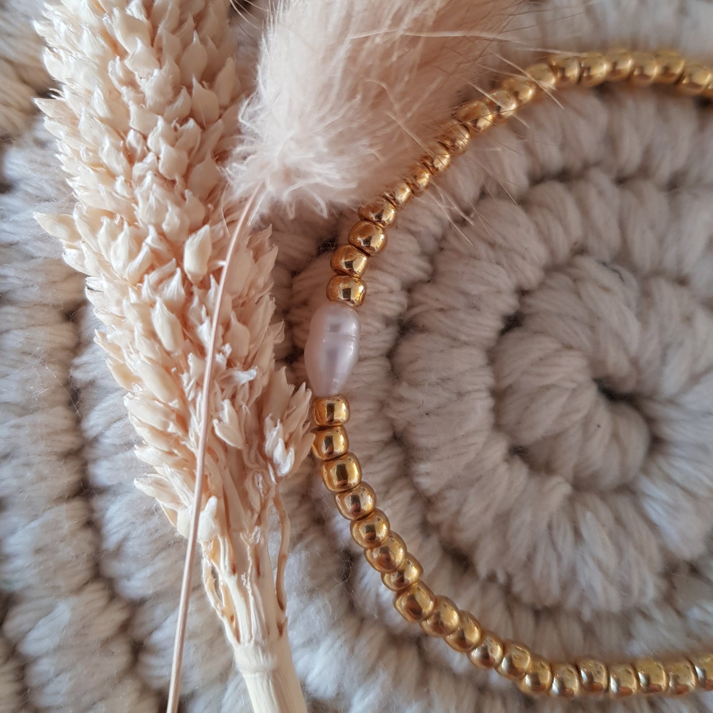 3mm Gelbgold Perlen mit