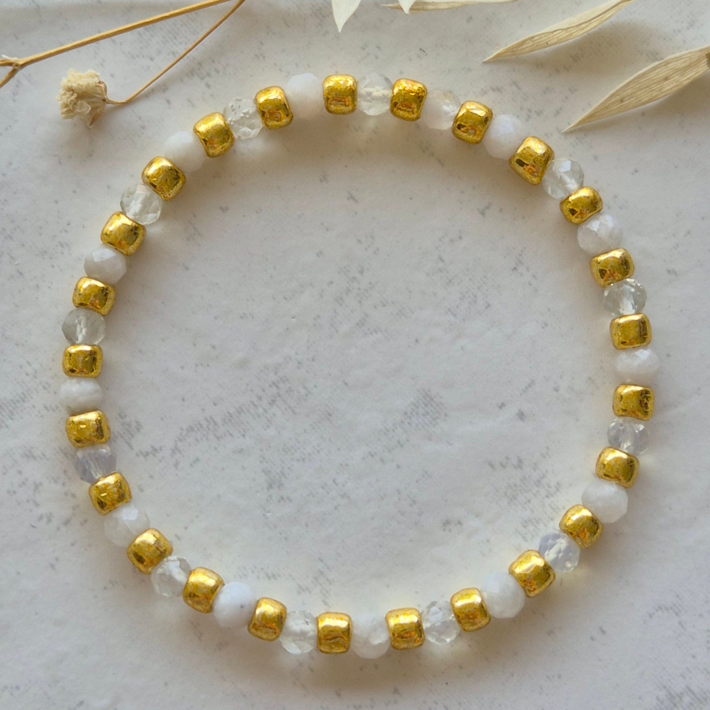 Armkette Mondstein Opal 4mm
