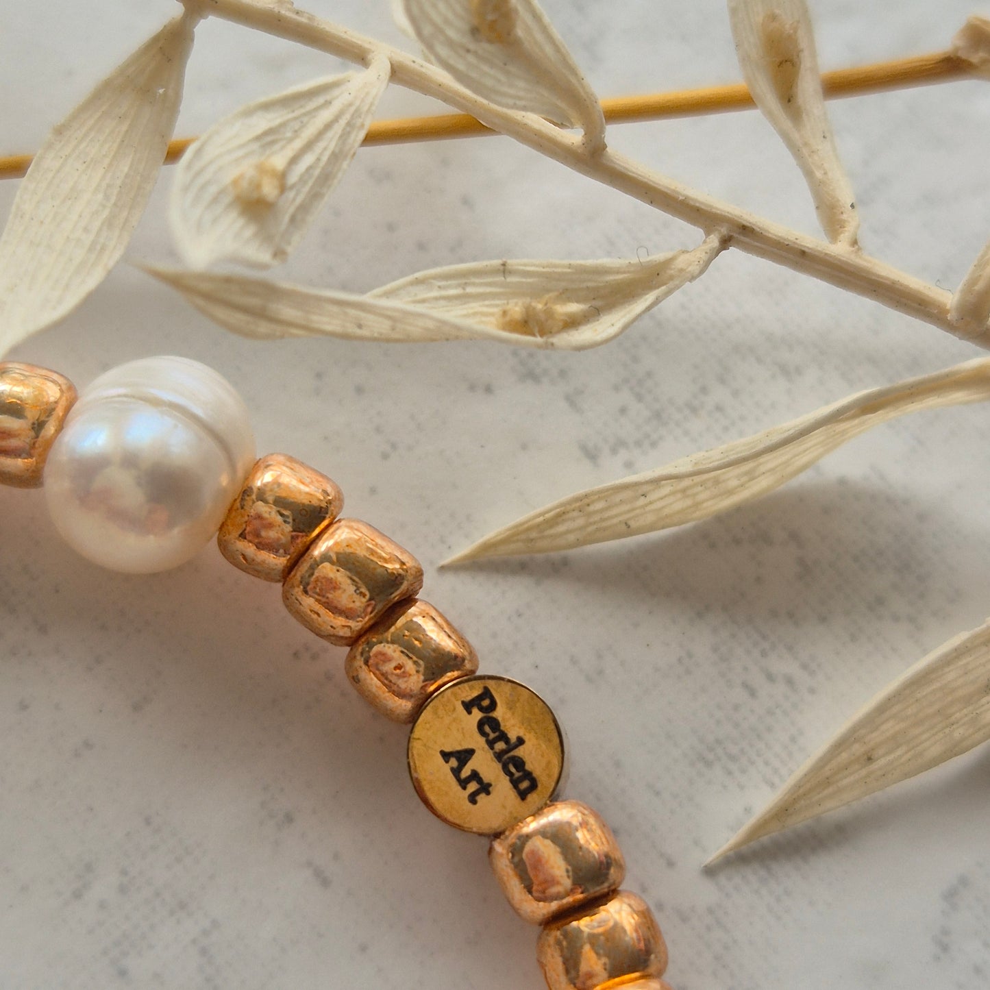 Handgemachte 4mm Roségold
