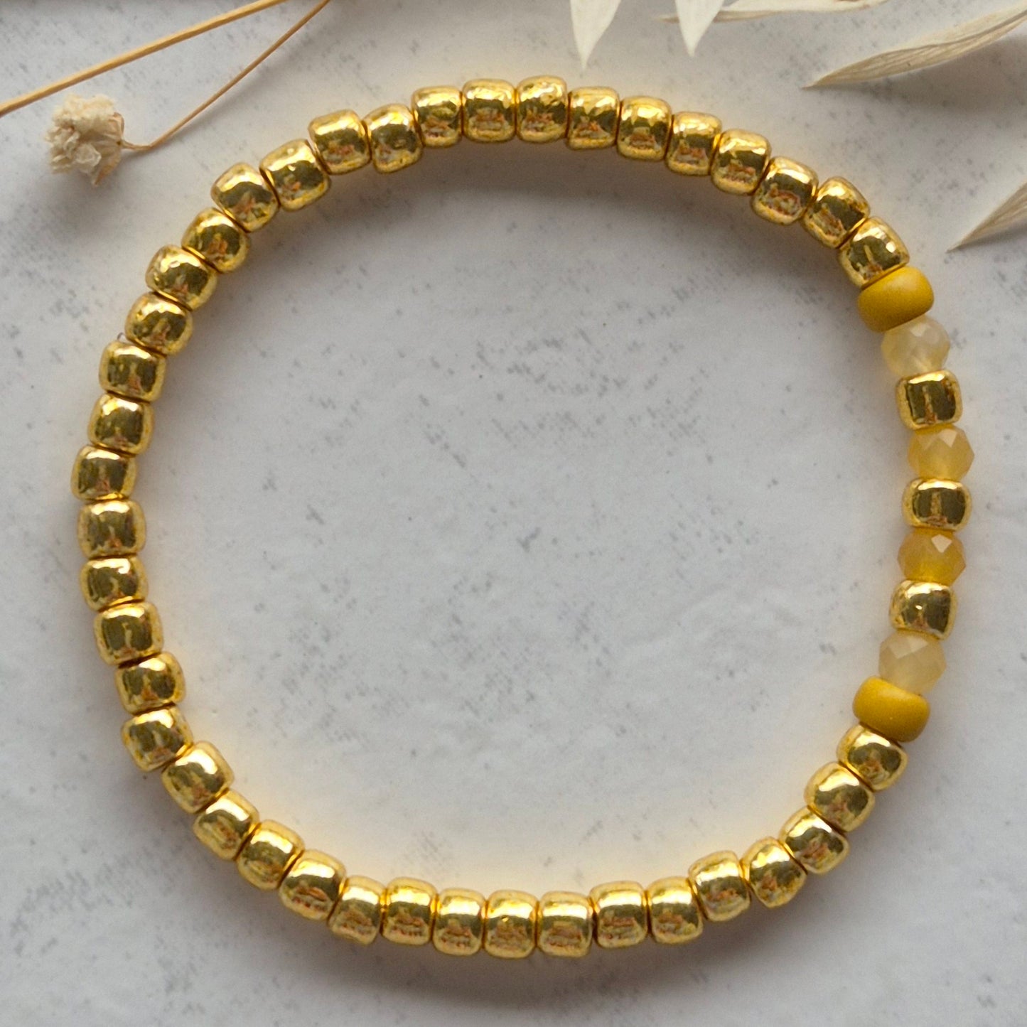 Gelbe Armband Cera