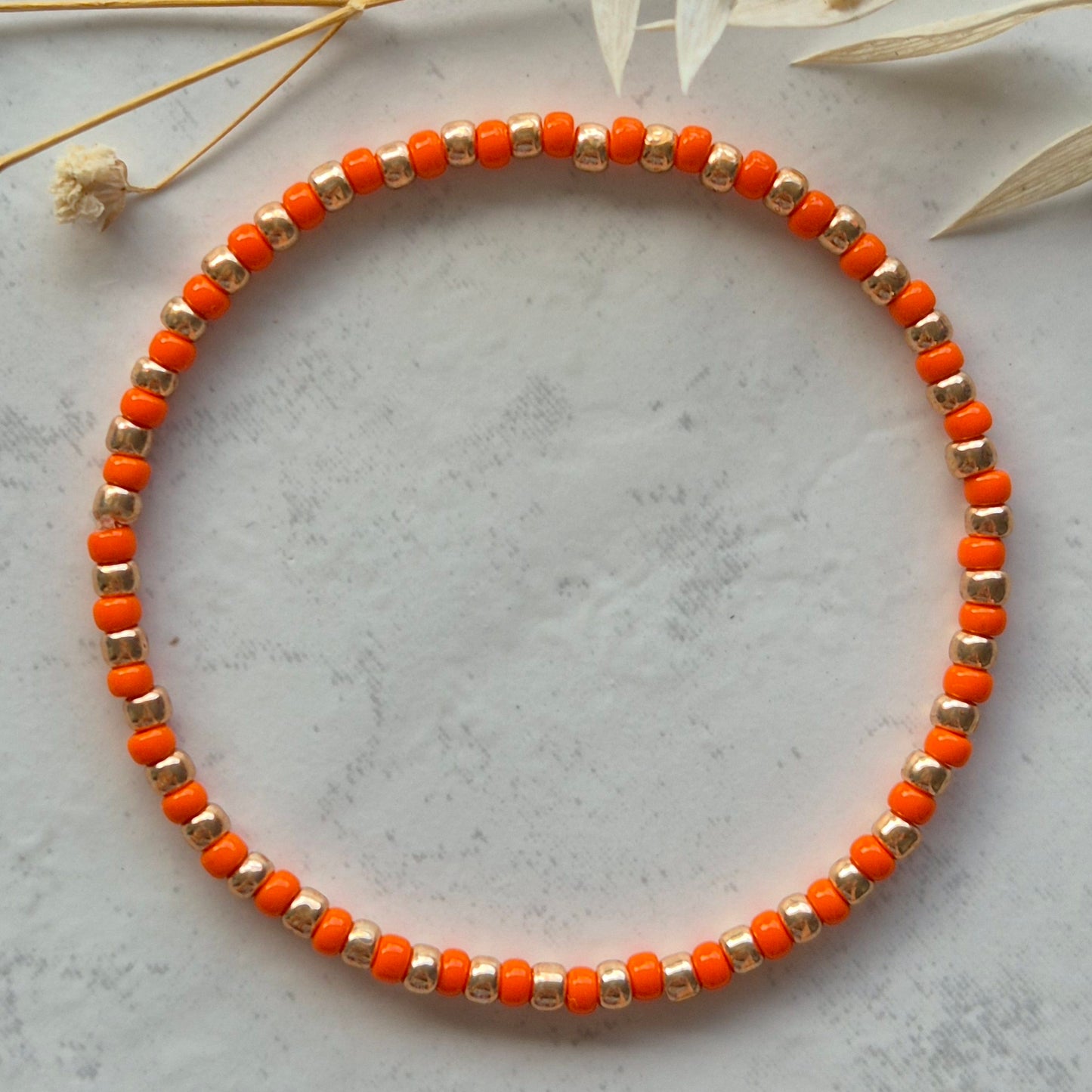 Armkette Orange 3mm