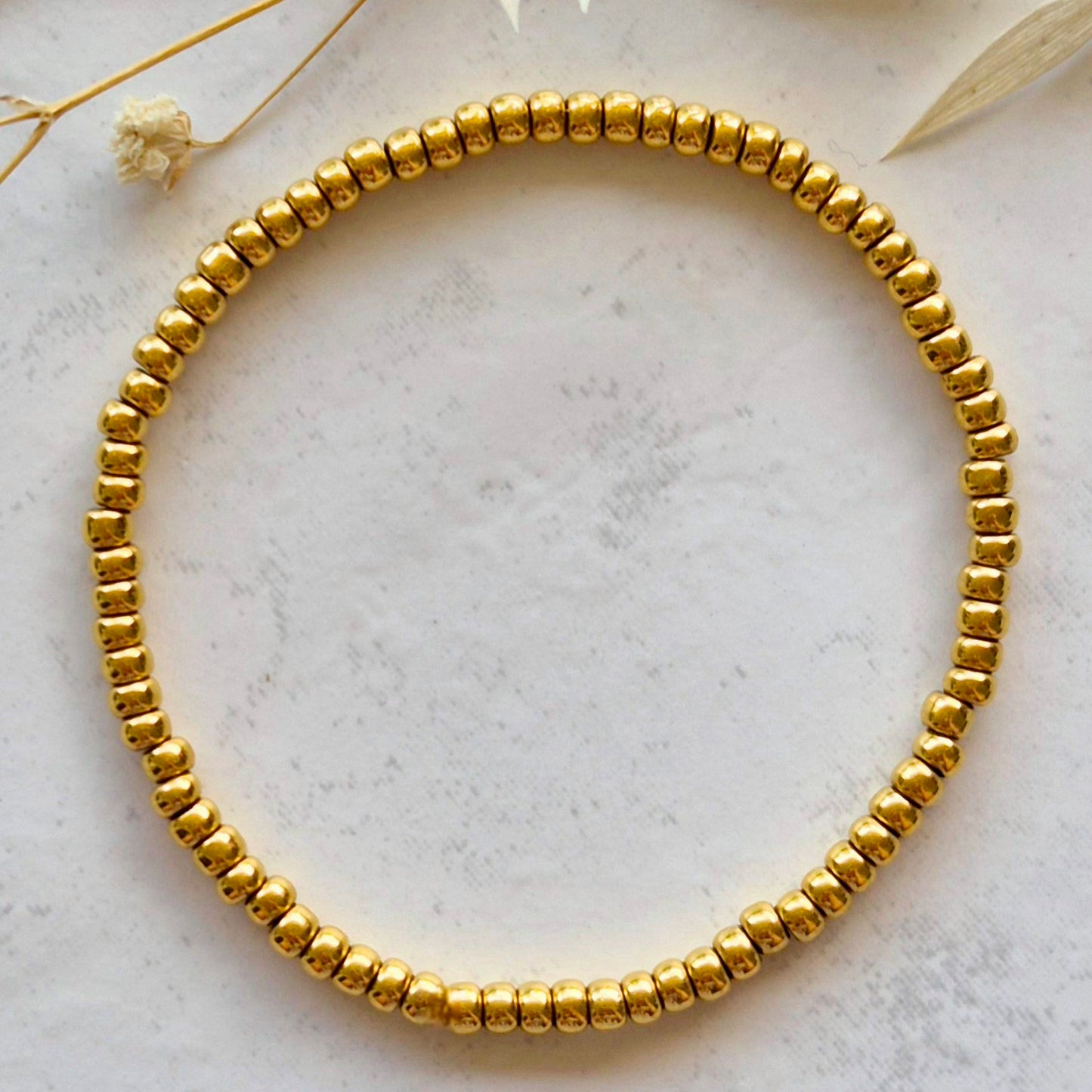 Armkette 3mm ILARIA 24kt Gelbgold Vergoldet