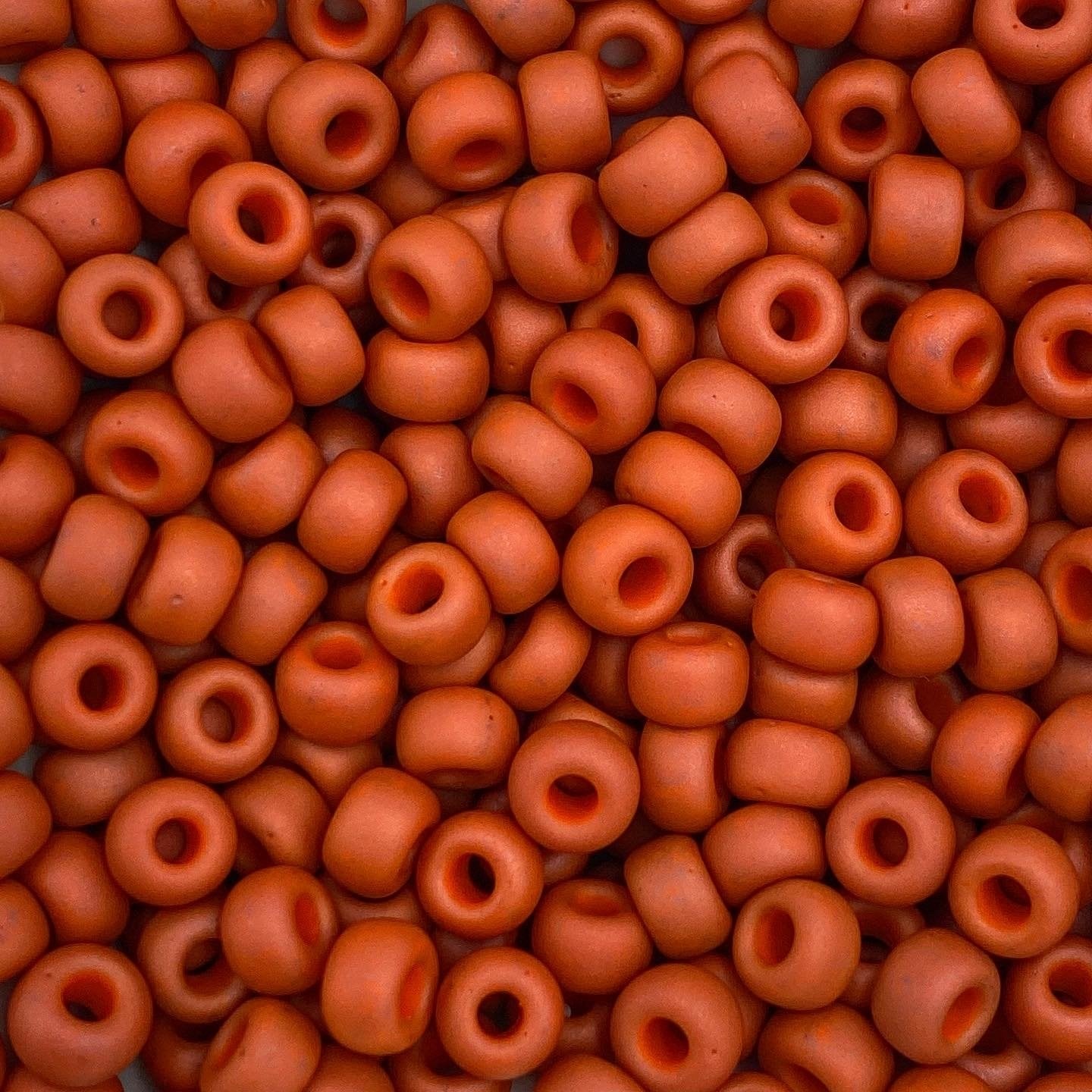 Armreif 4mm Bibi Orange Glasperlen