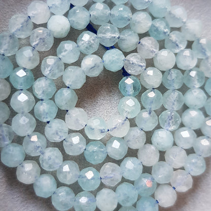 Armkette 3 & 4mm NICE mit Aquamarine