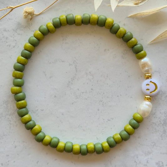 Jade Agate Bracelet  | Armkette 3 & 4mm DAMMA | Perlen Art