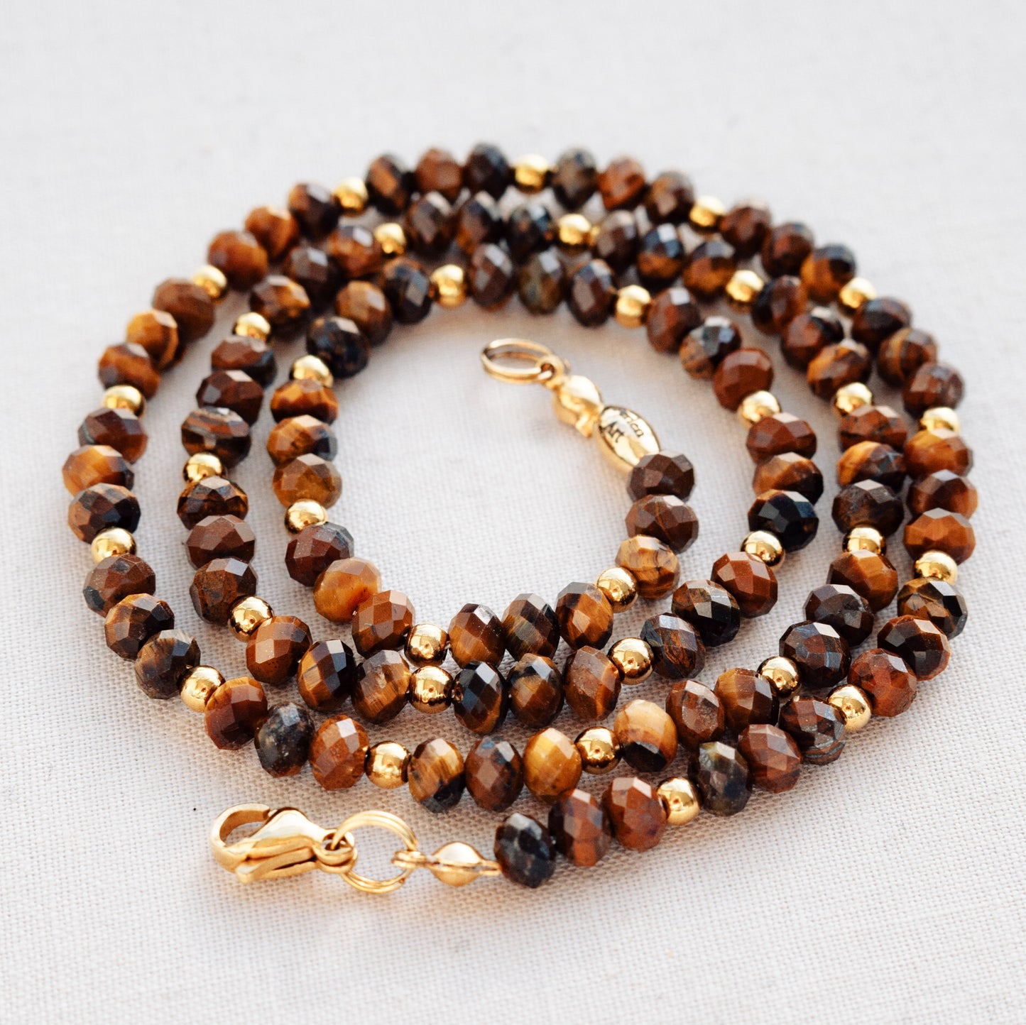 Halskette mit Tigerauge