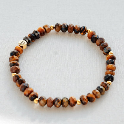 Armband Edelstahl TIGRA Tigerauge