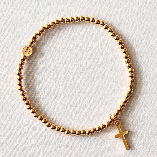 Armband UNI KREUZ Edelstahl 3mm