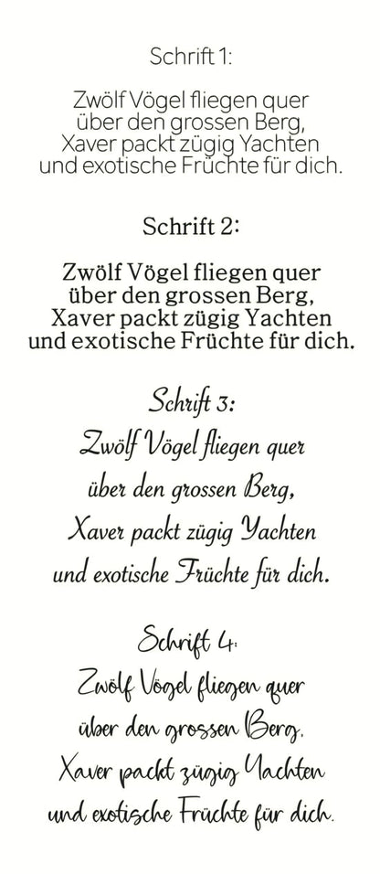Gravurplättli personalisieren
